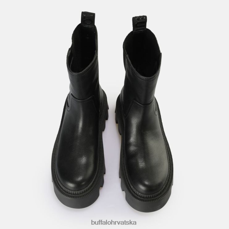 crno Buffalo flora chelsea hi boot vegan |čizme TDD6T636